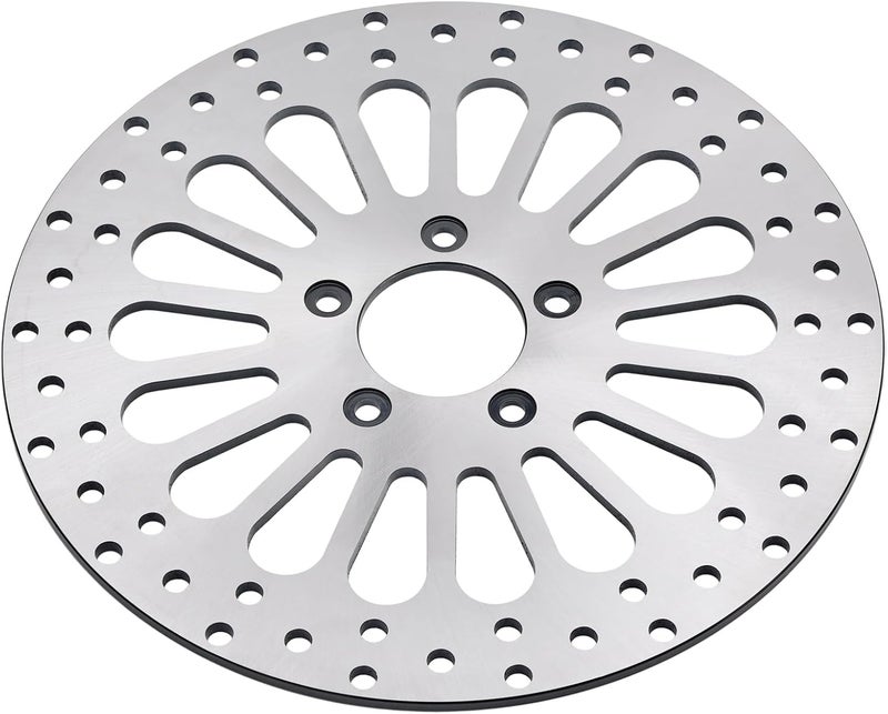 OTINUBEE 11.8'' Brake Rotor Front Disc Compatible with Harley Davidson Road Glide, Touring Road King, Street Glide, Ultra Limited, Trike Freewheeler Street Glide Update 420 Stainless Steel Brake Disc - Image 1